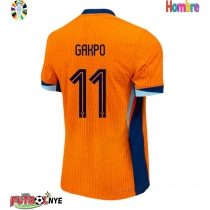 Camiseta Países Bajos Cody Gakpo #11 Primera Equipación Eurocopa 2024 manga corta